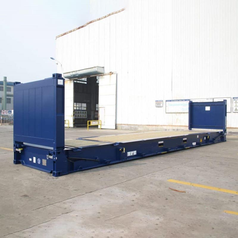 Ano ang isang flat rack container