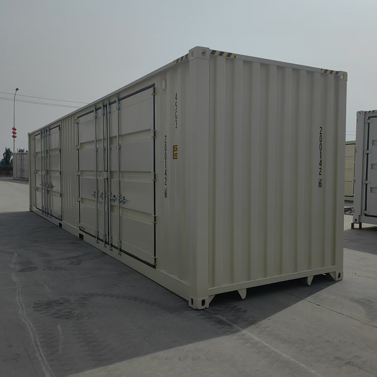 40ft bukas na bahagi ng lalagyan ng cube