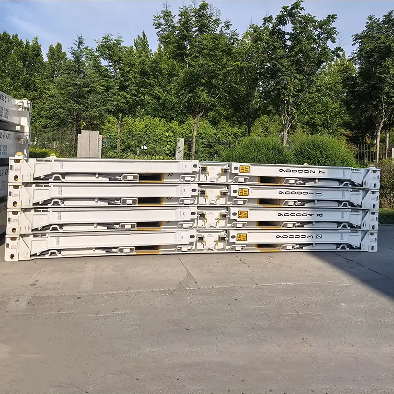 Nako-collaps na Flat Rack Container