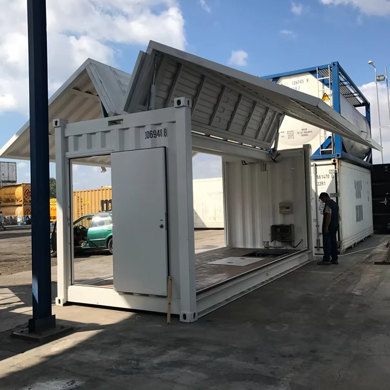 Hydraulic Side-opening Container