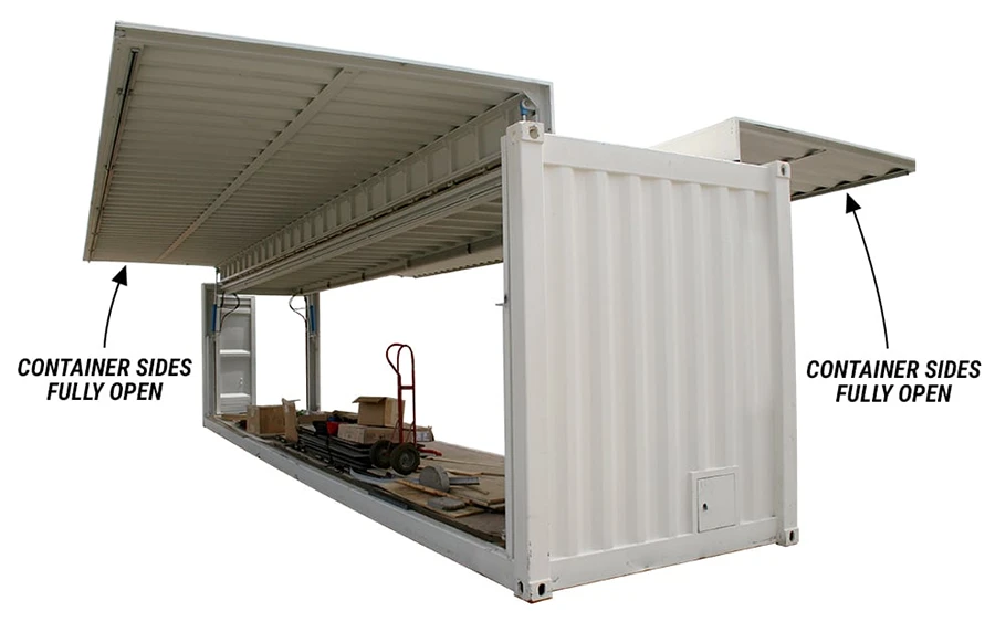 Hydraulic Side-opening Container