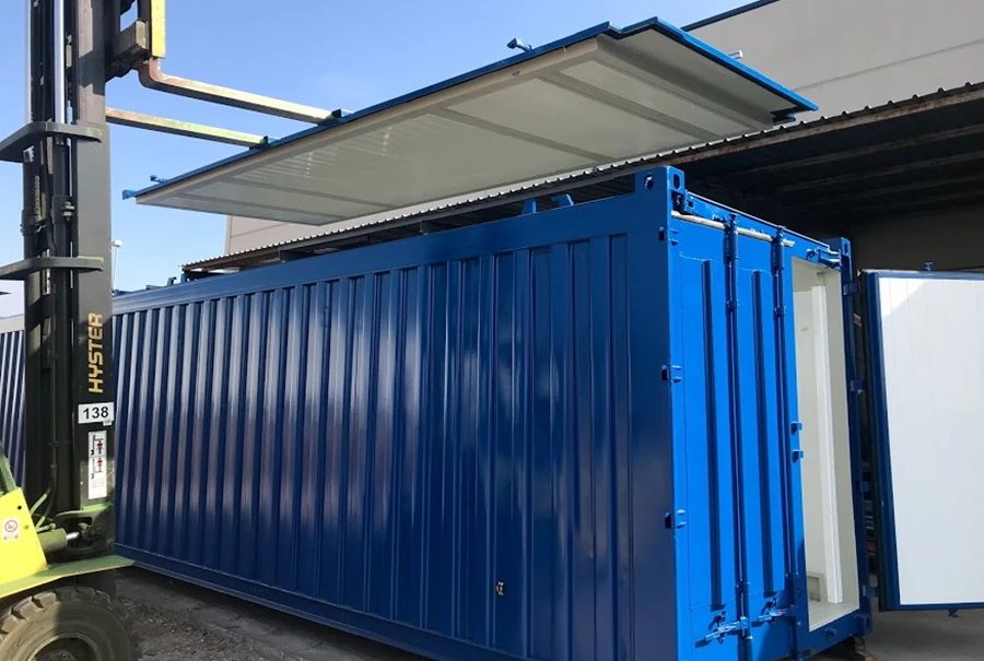 Hard-top Shipping Container