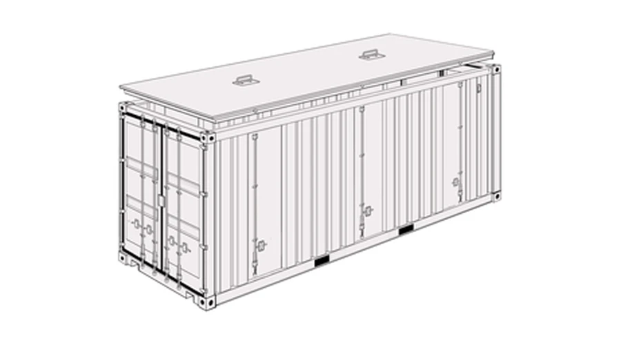 Hard-top Shipping Container